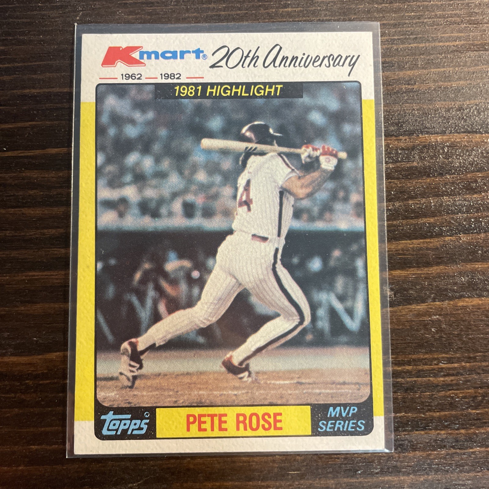 1982 Topps Kmart MVP Series - Pete Rose #44