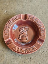 Cendrier Biere Du Pecheur Alsace Sahm Merkelbach  Alcool   Cigarette 17 Cm 