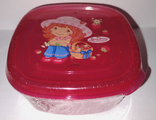 Strawberry Shortcake Storage Plastic Container NEW 2008