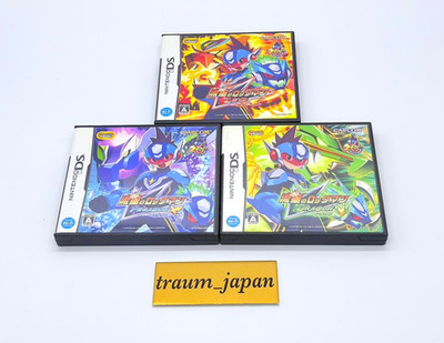 Rockman Star Force Dragon & Leo & Pegasus Set Megaman Nintendo DS Japan getestet