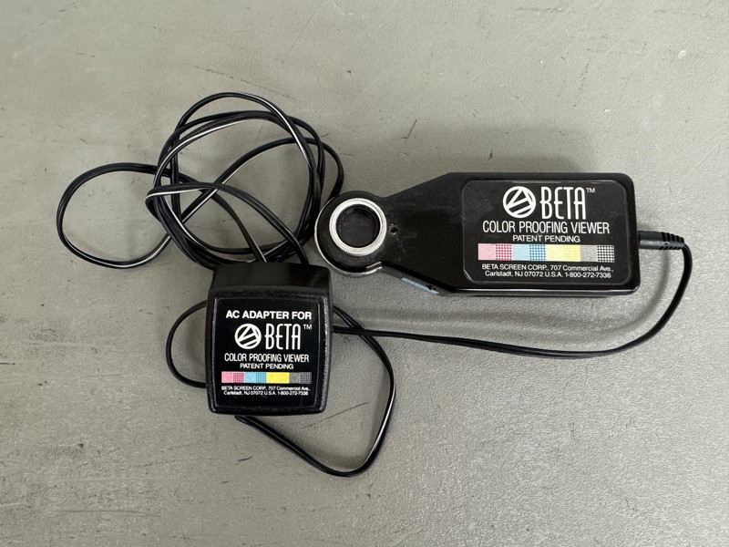 Beta Color Proofing Viewer with AC Adapter