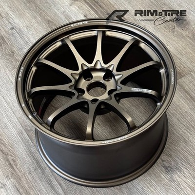 Volk Racing CE28N+ 18x9.5 +22/18x11 +34 66.6 5x112 Bronze (Staggered, Set of 4)