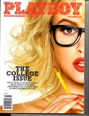 Playboy Magazine October 2015 - Simone Holtznagel - Ana Cheri - College