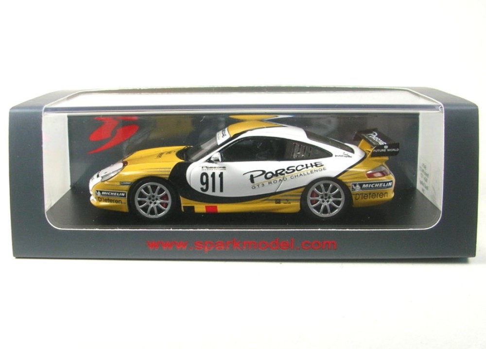 Porsche 996 GT3 No. 911 Rally GT3 Road Challenge 2004 1:43 Spark In OVP