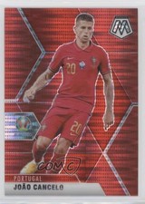 2021 Panini Mosaic UEFA Euro 2020 Red Pulsar Prizm Joao Cancelo #154 0o1