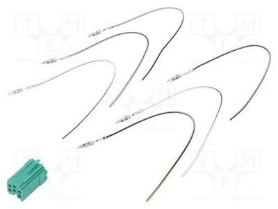 4CARMEDIA ZRS-ISO-3/Z ISO-Mini-Stecker,Kabel