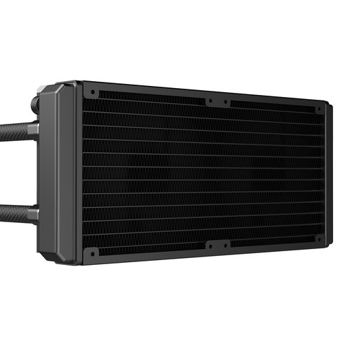 CiT Pro Glacier 240mm Intel AMD AIO Cooler Black ARGB Fans Temperature Display - Picture 6 of 12