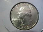 1942 Washington Quarter Dollar Gem BU! #2142601