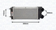MAGNETI MARELLI Ladeluftkühler 351319205090 für PEUGEOT 307 3A SW 3H Break 3E C4
