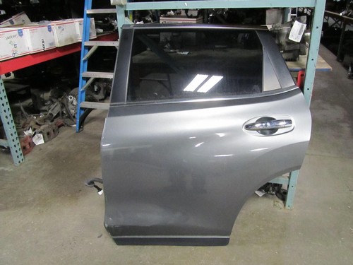 17-20 NISSAN ROGUE Left Driver Side Rear Door Gun Metallic VIN J 1st digit 