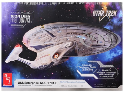 #ad #ad SKILL 2 MODEL KIT U.S.S. ENTERPRISE NCC 1701 E quot;STAR TREKquot; 1 1400 AMT AMT1405 M $37.99
