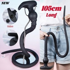 Shower Enema System Vaginal Anal Cleaner Tube Wash Silicone Colon Douche Nozzle