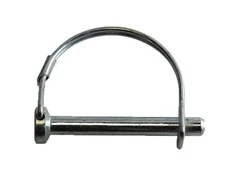 Snap Safety Pin Round Two Wire 5/16 x 2-1/2 Steel ZC (20 Pieces)