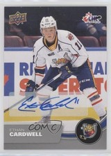 2021-22 Upper Deck CHL Auto Ethan Cardwell #30 Auto h8y
