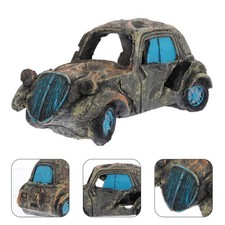 Fish Tank Landscaping Ornaments Fishtank Decor Aquarium Hideout Car