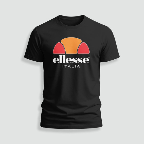 NEW! Ellesse Italia Logo T-Shirt Size S-5XL