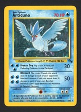 Articuno 2/62 Fossil Unlimited Holo Rare Pokemon TCG on eBay