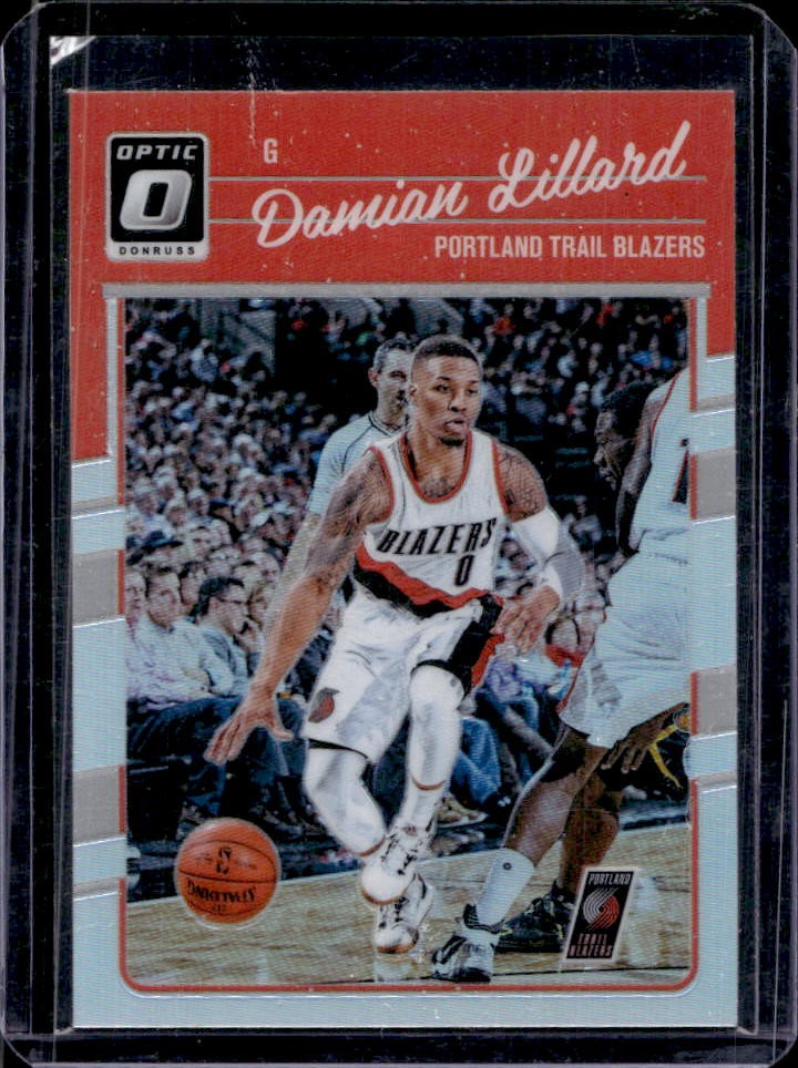 2016-17 Donruss Optic Damian Lillard Holo #131 Trail Blazers