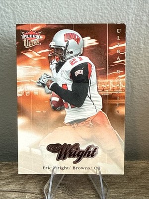 2007 Ultra Target Exclusive Rookies #228 Eric Wright - UNLV Rebels- Browns