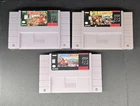 Donkey Kong Country 1, 2, & 3 Bundle - Super Nintendo SNES - Cartridges Only