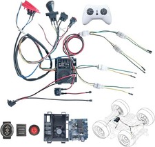 24 Volt DIY Wires Harness Conversion Kit for Kid's Ride On Toys Car,2.4G Set