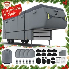 7 Ply Top Snowproof for 40ft-43ft RV Cover 5th Wheel Motorhome Camper Heavy Duty