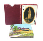 vintage 1940s Southern Pacific Lines Railroad Train Playing Cards Complete Set   — photo 1