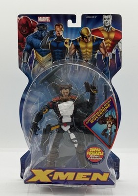 MARVEL  X-MEN AIR STRIKE WOLVERINE - ACTION FIGURE TOY BIZ 2005 - NEW RARE