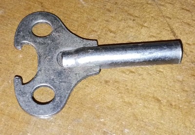Antique Clock Winding Key SHIPS FROM USA