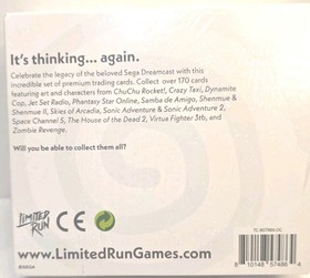 Sega Dreamcast Limited Run Games Trading Cards Booster Box SEALED