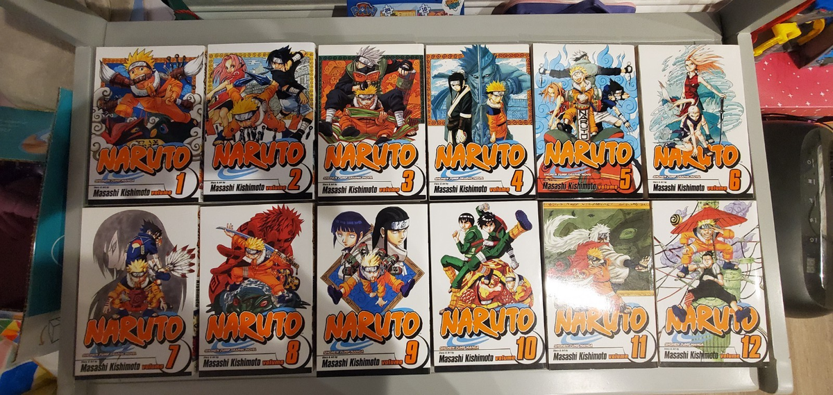 Naruto Full Manga Set English Volumes 1-72 | eBay