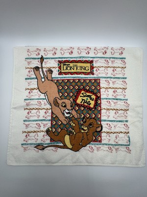 Disney s The Lion King - 90s Vintage Towel - Simba + Nala 43x24 100% Cotton USA
