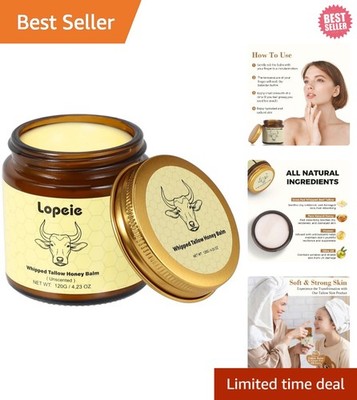 Whipped Unscented Moisturizer for Face & Body - 4-in-1 Hydrating Cream, 4.23oz