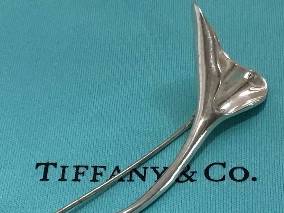 Broche TIFFANY & Co. prata esterlina 0,925 CALLA LILY - Imagem 2 de 4