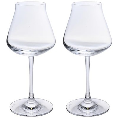 Ventes exceptionnelles Baccarat Chateau Wine Glasses Large Size 21.8cm CHATEAU 2611151 Pair of Two