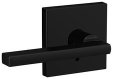 Schlage FC21-LAT-COL Custom Latitude Passage  Privacy Door Lever - Black