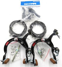 BMX Dia - Compe MX 1000 Black Sidepull Brakes Front  Rear  Black Handles