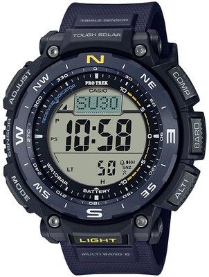 Casio PRO TREK PRW-3400Y-2JF Atomic Solar Duplex LCD Digital Blue JDM