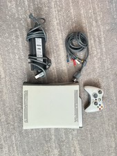 Consola de videojuegos Microsoft Xbox 360 20 GB blanca sistema de juegos probado con cable