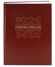 Construction Daily Activity Log Book Construction Foreman Site LogBook - 384 ...