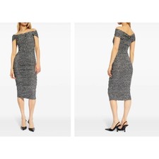 Michael Michael Kors leopard-print midi dress Size XL