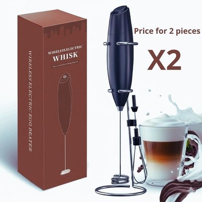Handheld Electric Milk Frother   Portable Automatic Foam Maker for Coffee & Latt
