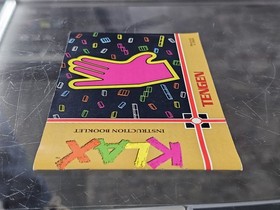 Klax (Nintendo NES,  1990) CIB Complete Game Box Manual Authentic TESTED
