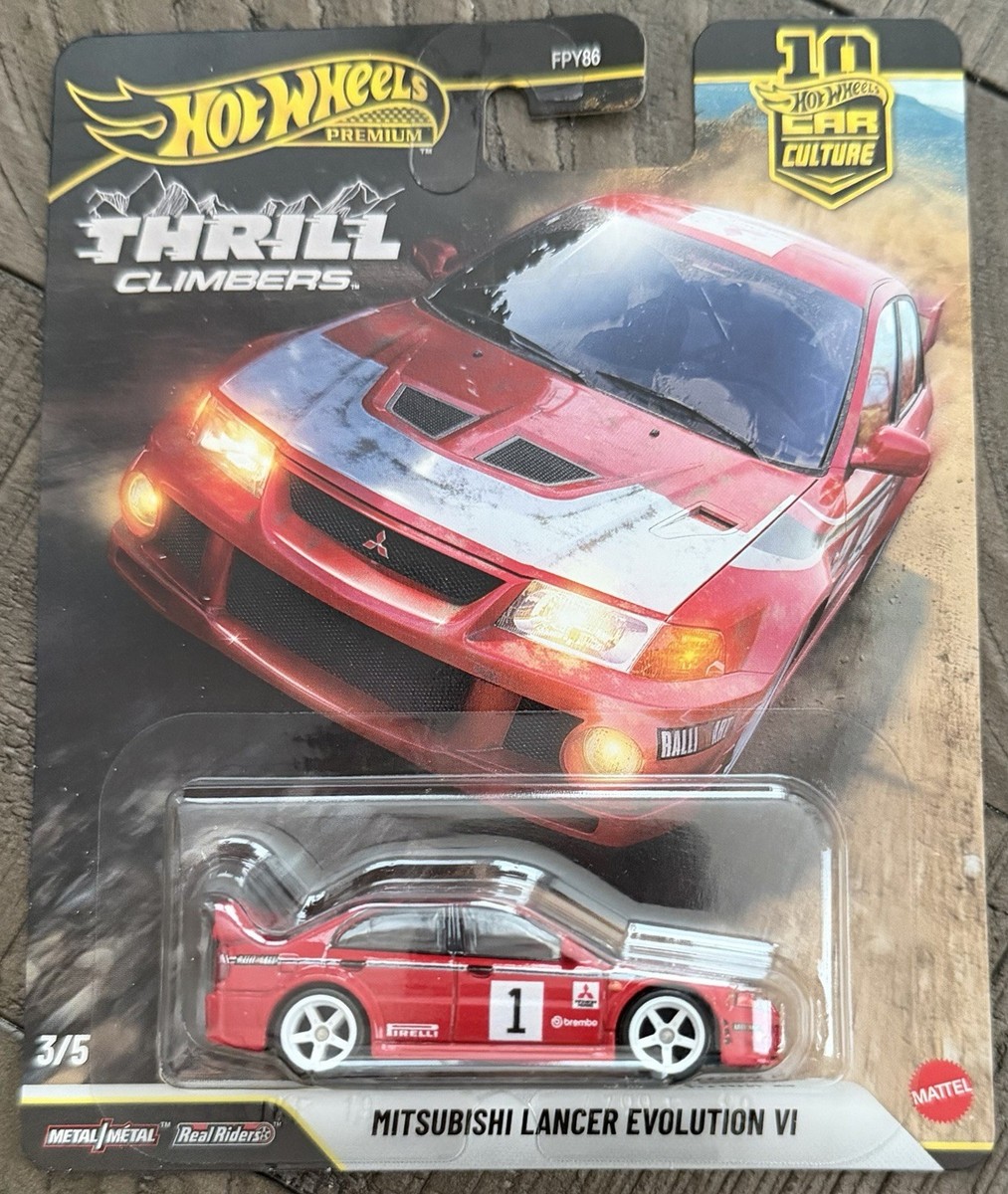 Hot Wheels 2026 Premium Thrill Climbers Mitsubishi Lancer