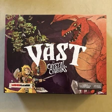 VAST CRYSTAL CAVERNS BOARD GAME - 2017 reprint