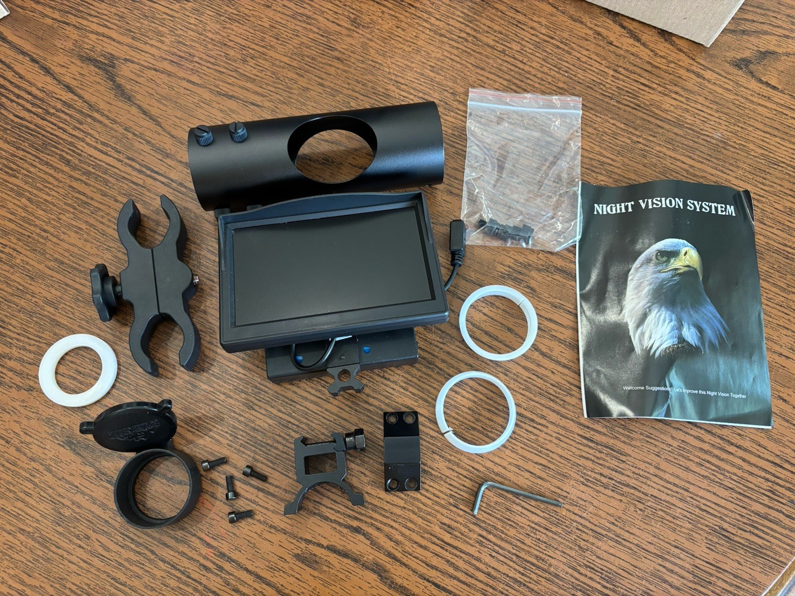 Scope For Rifle With Camera 5&rdquo; New ***read***