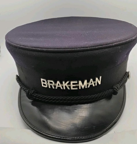 Vintage Union Pacific Train Railroad BRAKEMAN Hat Marshall Field CO,Small