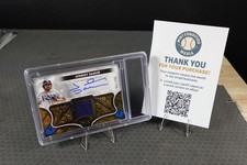 2025 Topps Tier One Johnny Damon Relic Auto/149 #AT1R-JDA Rays