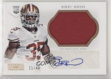 2013 Panini National Treasures Gold Materials 21/49 Eric Reid #279 Auto 3j7