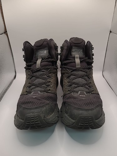 Hoka One One Anacapa Breeze Mid Gore-Tex Hiking Shoes - Triple Black Size 10D - Picture 2 of 24